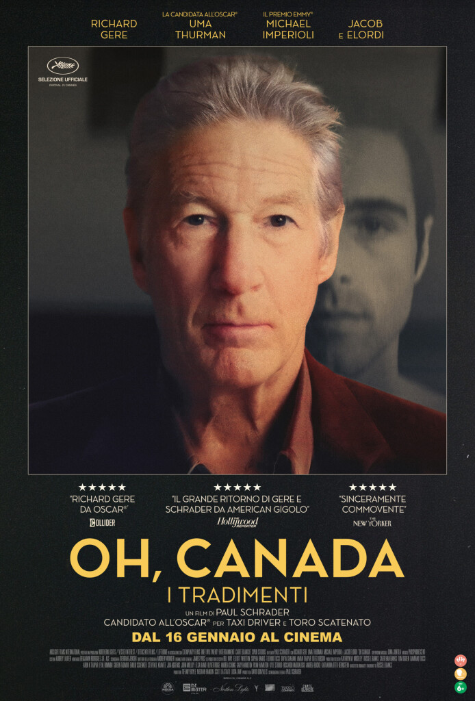 Oh Canada Poster Richard Gere