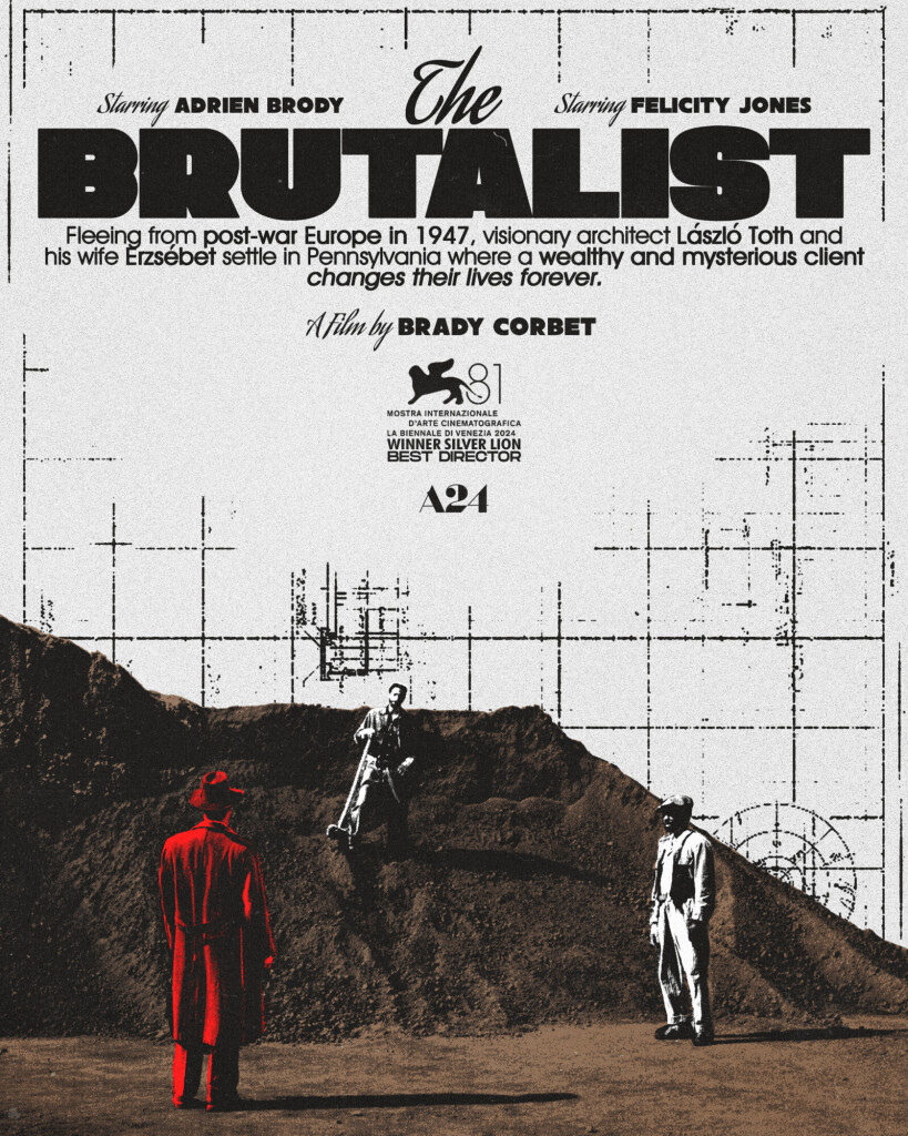 The Brutalist poster