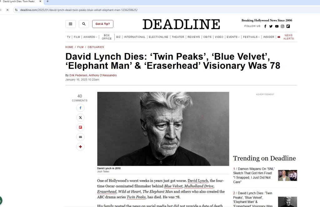 lynch death deadline